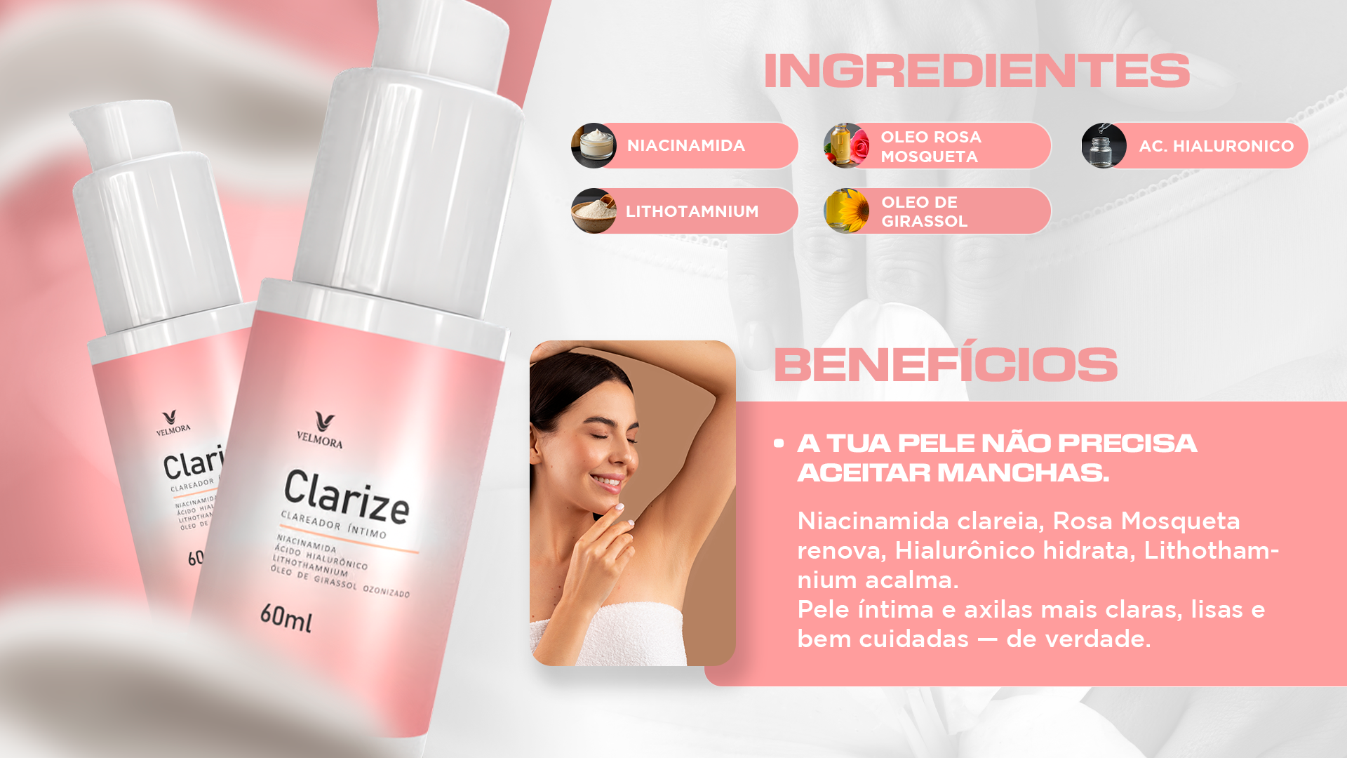 Banner promocional Clarize