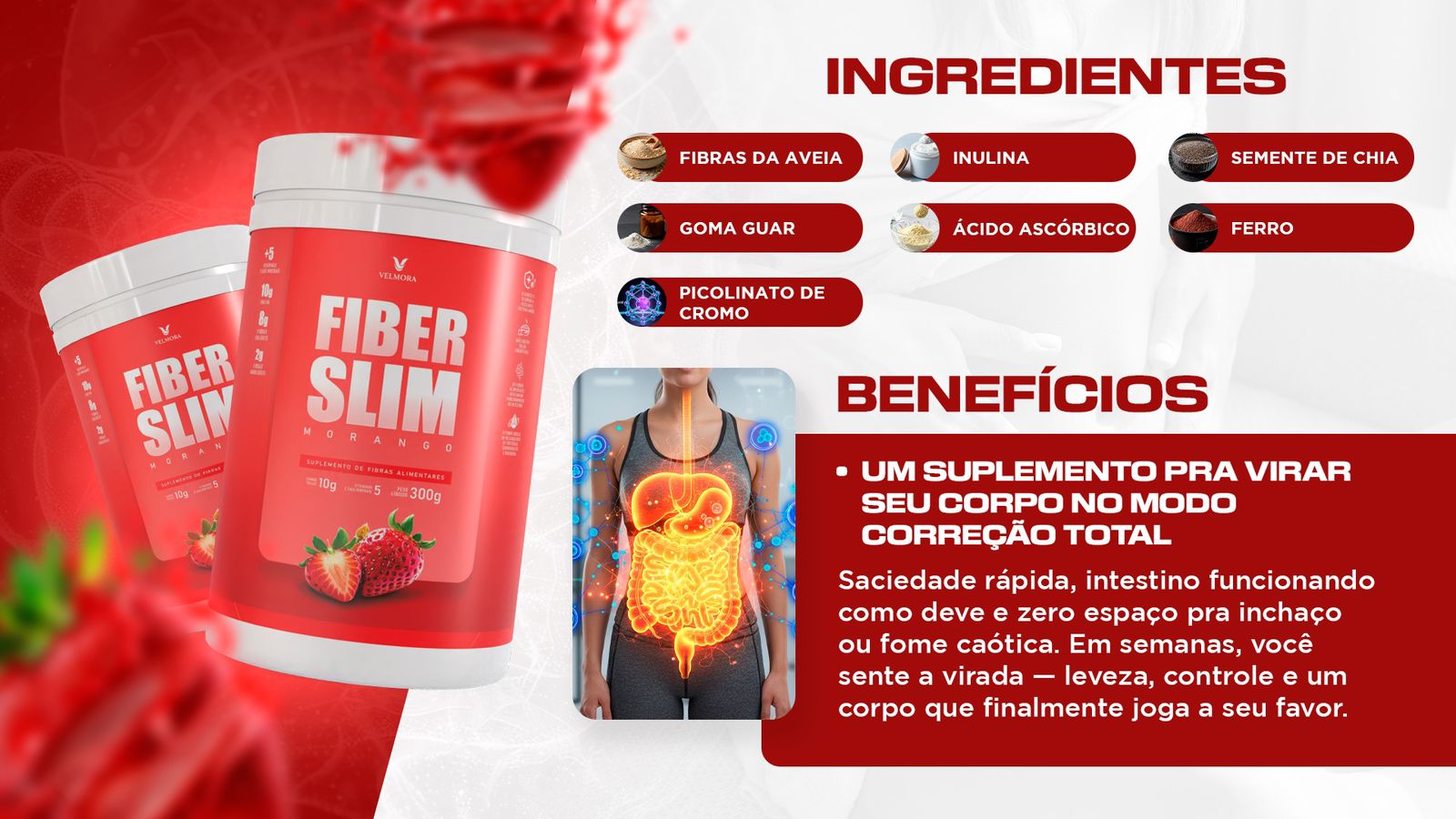Banner promocional Fiber Slim