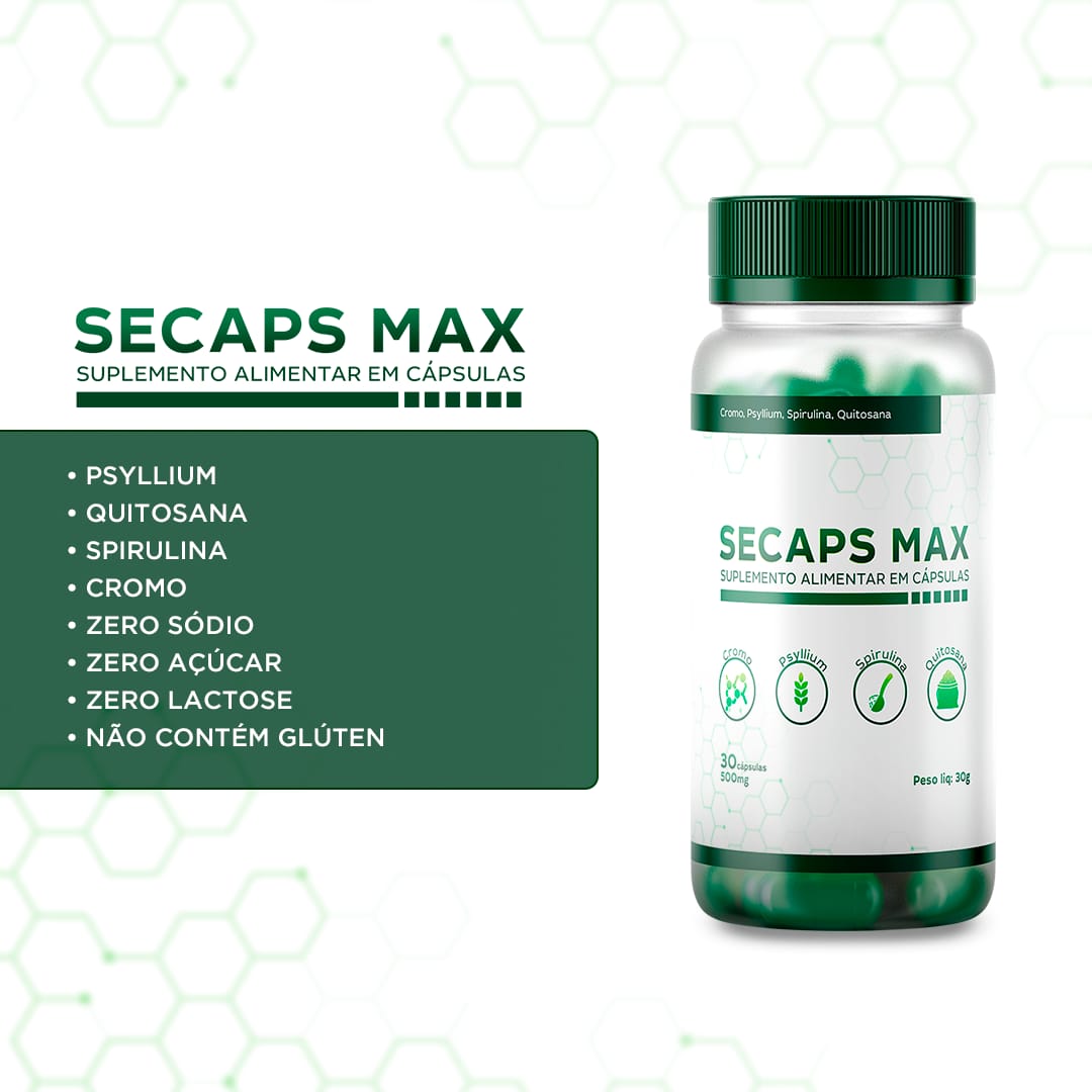 Banner promocional Secaps Max